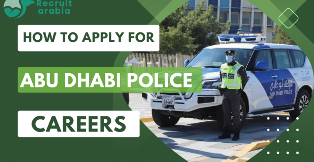 Abu Dhabi Police Careers 2024: New Job Vacancies UAE